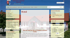 Desktop Screenshot of primaria-coltau.ro